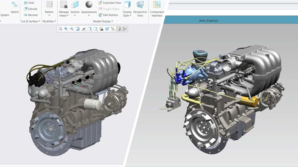 CAD translation between Creo and JT formats