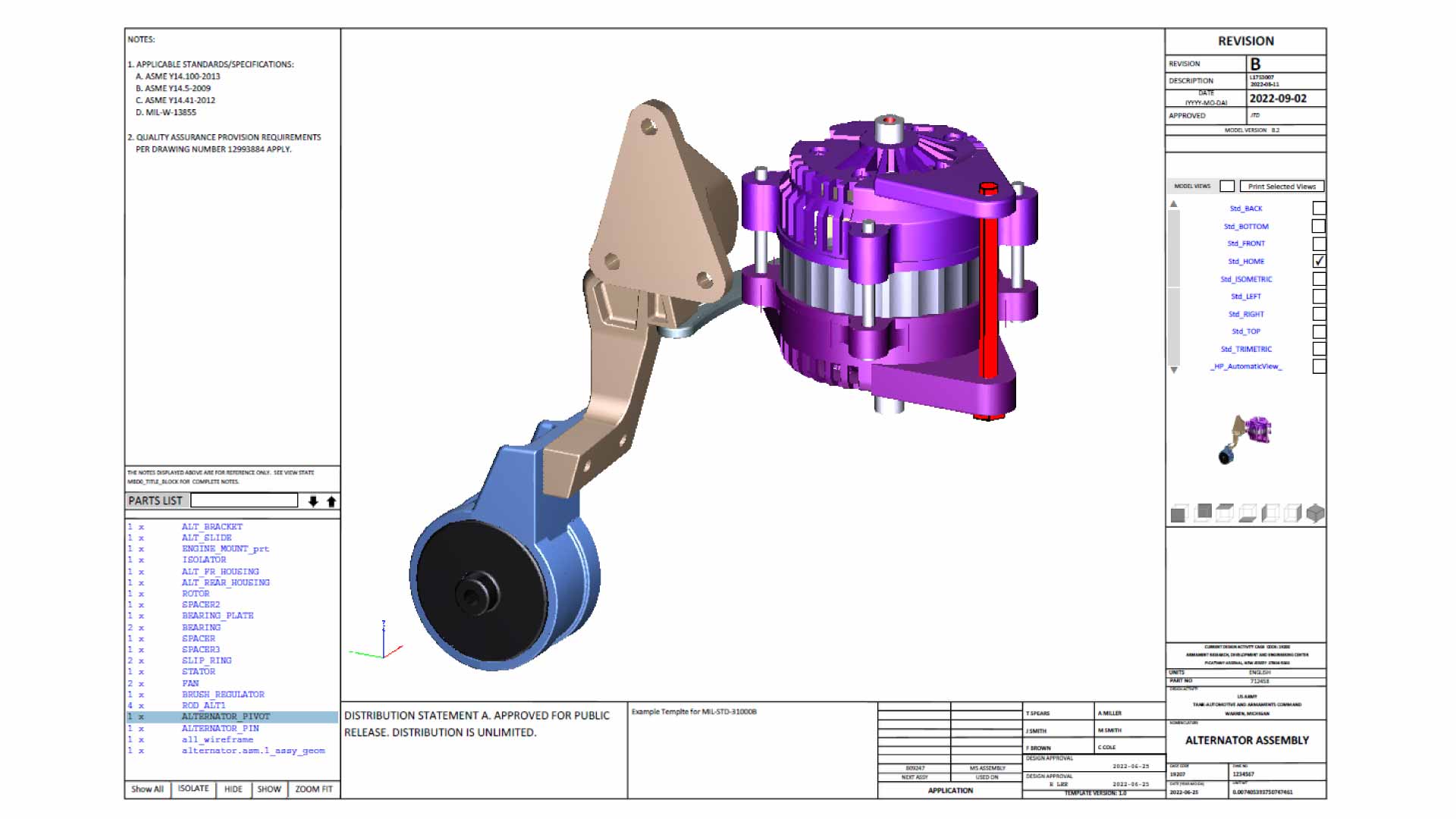 MIL-STD-31000B 3D PDF sample document