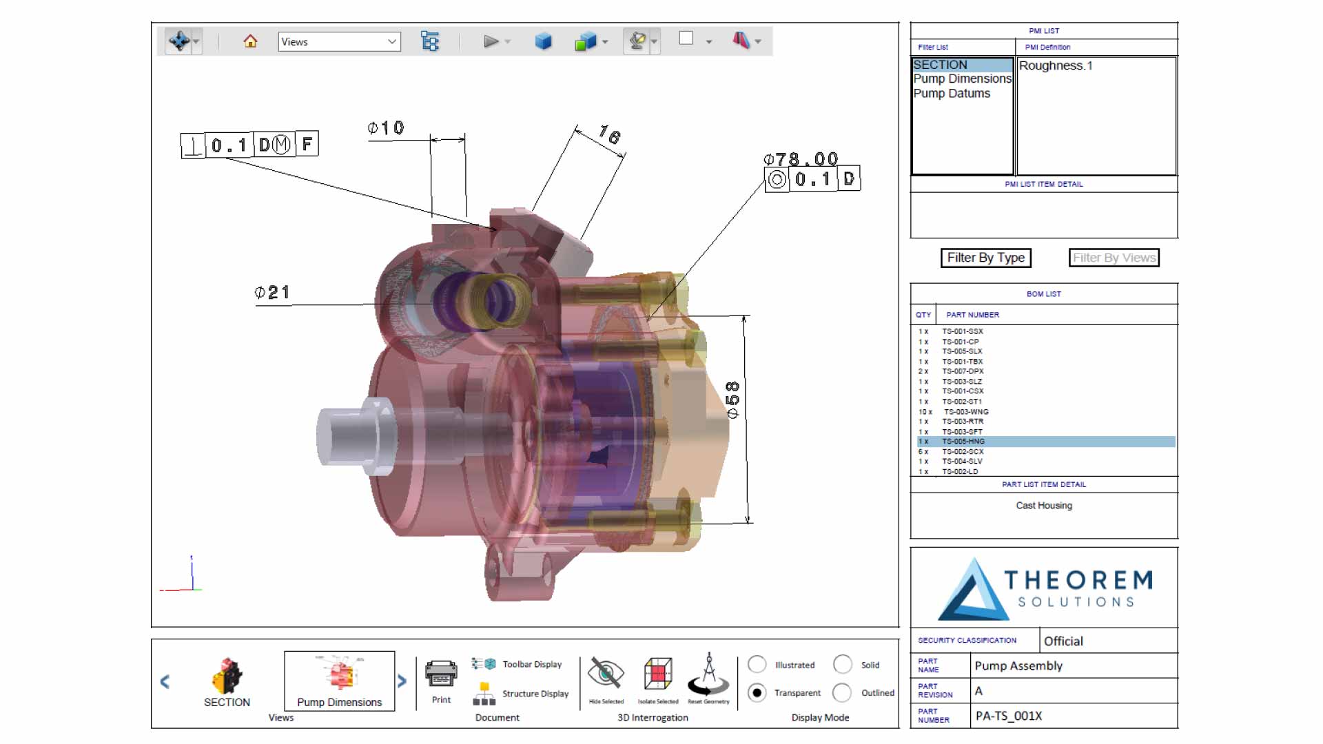 PMI Analysis 3D PDF sample document