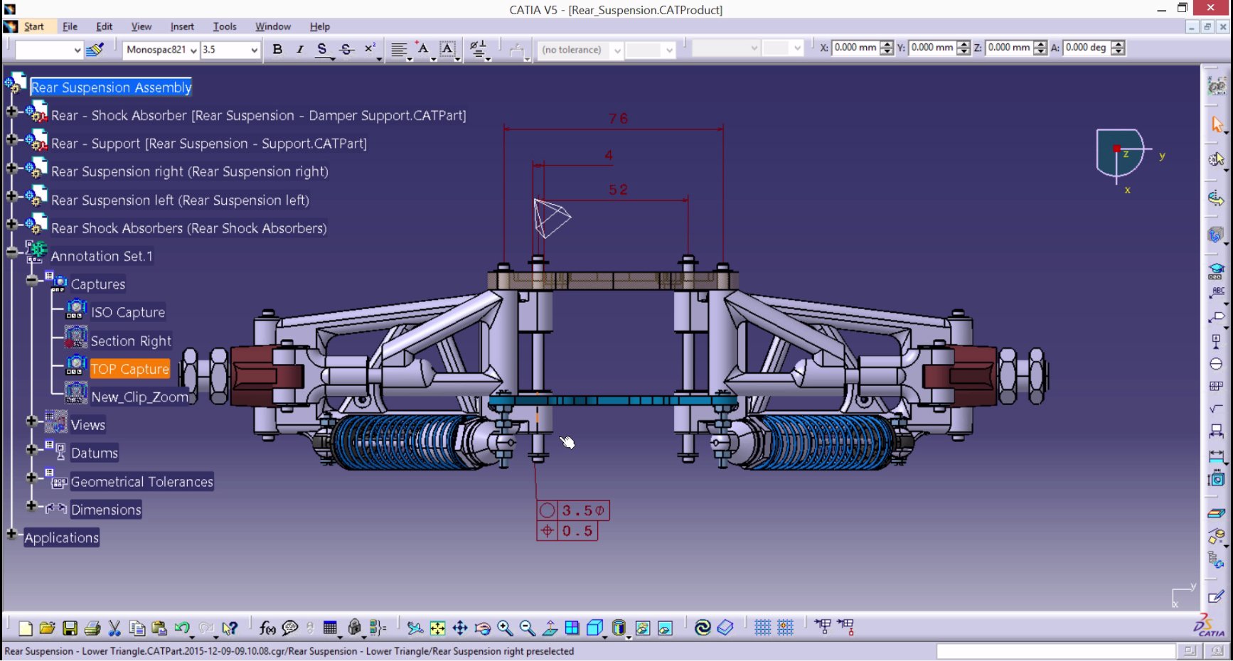 CATIA%-Suspension