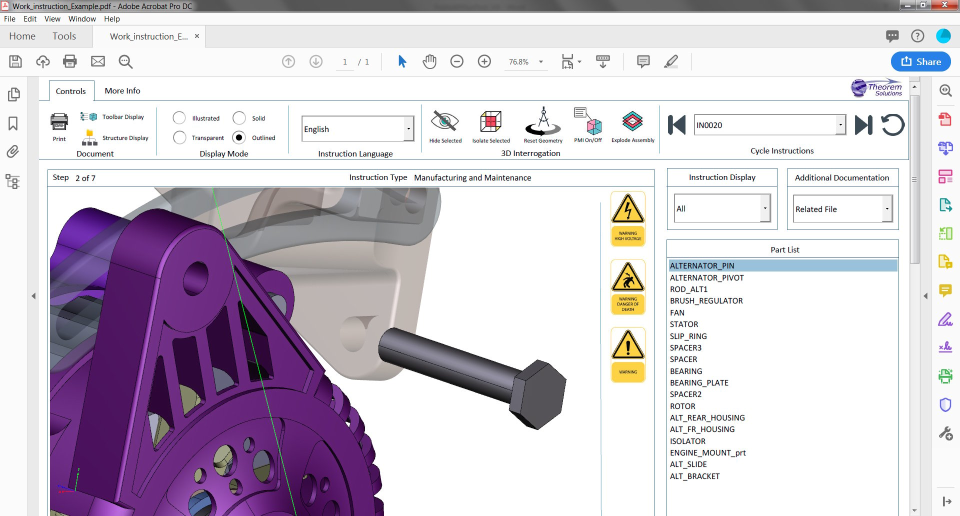 What is 3D PDF? | Publish | Theorem Solutions