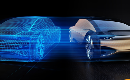 Lightweight 3D wireframe to model