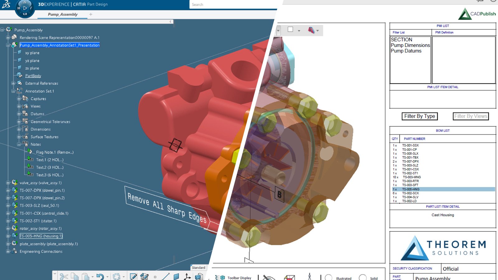 3DEXPERIENCE vs 3D PDF