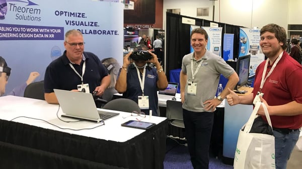 Theorem Solutions at D&M Minneapolis, part of Advanced Manufacturing at the Minneapolis Convention Center in November 2022.