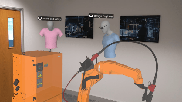 Using XR technology for collaborative design review