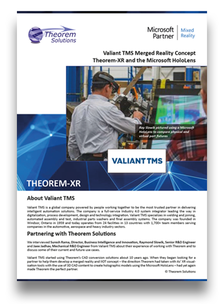 Valiant - USer Story - Theorem XR-2